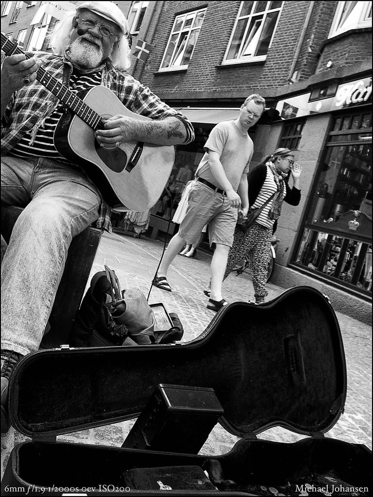 Guitar player, Aalborg