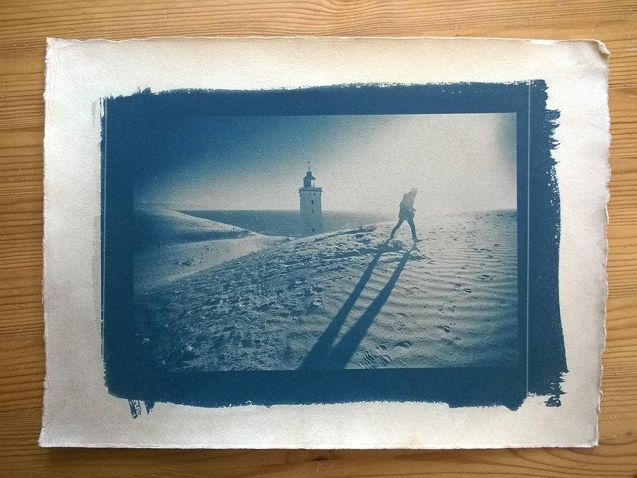 Rubjerg knude, Cyanotype